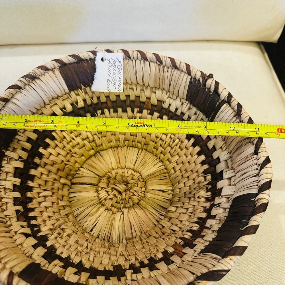 NEW Namwala Palm Leaf Basket. Artisan Zambian Basket. Bought in Zambia 2025